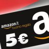 Buono 5 euro su prodotti venduti e spediti da Amazon con l'app