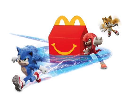 Sorpresina Sonic 2 con Happy Meal di Giugno 2022