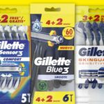 Prova Gratis 2 Rasoi Gillette Blu3, Sensor 3 e Skinguard